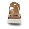 Stonefly sandali donna Parky 36 in pelle tobacco 223717