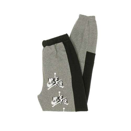 JORDAN Pantalone Tuta Felpato Uomo Jumpman Classics Carbon Heather/black da uomo