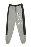 JORDAN Pantalone Tuta Felpato Uomo Jumpman Classics Carbon Heather/black da uomo