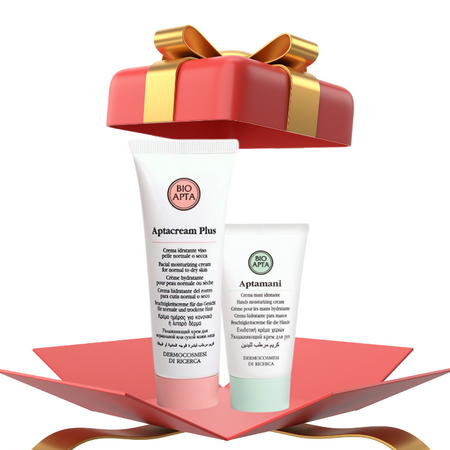 Cofanetto crema mani 75 e crema idratante 50ml bioapta
