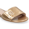 Liu Jo ciabatte flat donna Sandy 03 light gold SA6127EX029