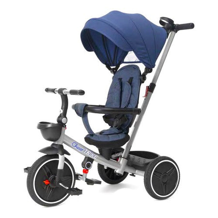 Triciclo Chicco 0001213600000 MOVE & GLOW Evolutivo 4 in 1 Blu e Silve