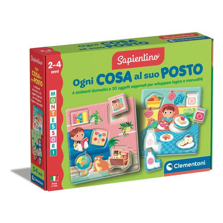 Gioco educativo Clementoni 16866 SAPIENTINO BABY MONTESSORI Ogni cosa