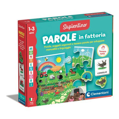 Gioco educativo Clementoni 16864 SAPIENTINO BABY MONTESSORI Parole in