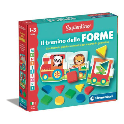 Gioco educativo Clementoni 16865 SAPIENTINO BABY MONTESSORI Il Trenino