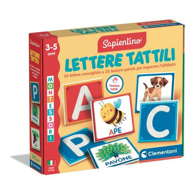 Gioco educativo Clementoni 16855 SAPIENTINO BABY MONTESSORI Lettere Ta