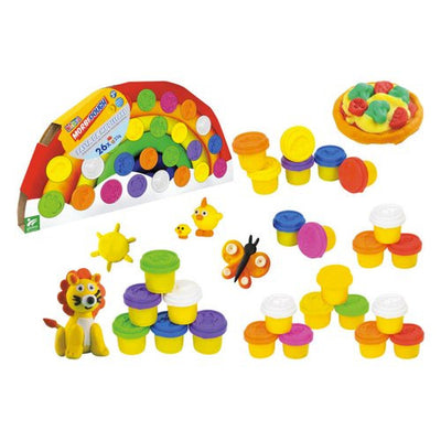 Pasta modellabile Globo 41572 KIDEA MORBIDOUGH Arcobaleno 26x25 gr Col