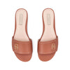 Liu Jo ciabatte flat donna Sandy 03 in pelle cuoio SA6127P0102