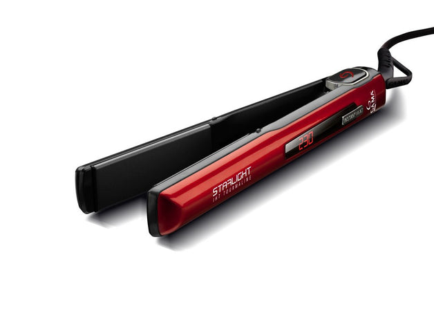 GA.MA Piastra Starlight IHT Tourmaline: ideale per styling lisci e ricci, Anti crespo, Tecnologia agli Ioni, Riscaldamento