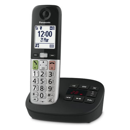 Cordless Panasonic KX TGU430EXB Black e Silver