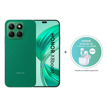 Smartphone Honor X8BOOST + Earbuds X6 Glamorous green