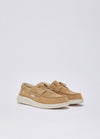 Liu Jo mocassini uomo Riva 01 in suede lion beige 7B5007PX002