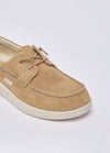 Liu Jo mocassini uomo Riva 01 in suede lion beige 7B5007PX002