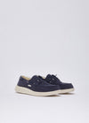 Liu Jo mocassini uomo casual Riva 01 in suede navy 7B5007PX002