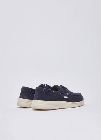 Liu Jo mocassini uomo casual Riva 01 in suede navy 7B5007PX002