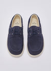 Liu Jo mocassini uomo casual Riva 01 in suede navy 7B5007PX002