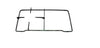 Griglia piattina 1F S133ATF1 Smeg 694090922