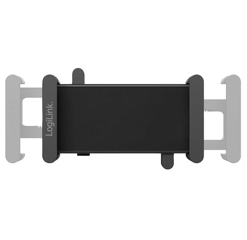 Supporto a Pinza VESA 75x75 per Smartphone e Tablet 4,7''-15'' 1kg max. Nero
