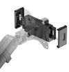 Supporto a Pinza VESA 75x75 per Smartphone e Tablet 4,7''-15'' 1kg max. Nero
