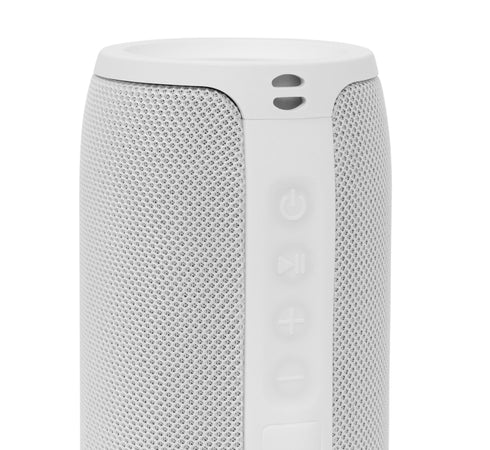 Altoparlante Wireless BT V5.0 Speaker Luce LED TF USB Bianco