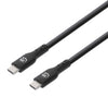 Cavo USB-C&trade Maschio/Maschio USB 2.0 1m Nero