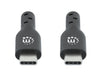 Cavo USB-C&trade Maschio/Maschio USB 2.0 1m Nero