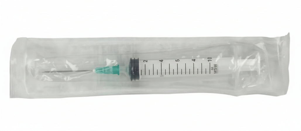 Alvita Siringa Monouso Sterile Con Ago 10ml G21 1pz