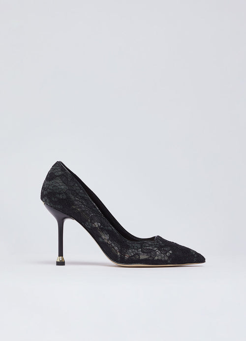 Liu Jo décolleté My Demi 04 in pizzo black SXX009TX300