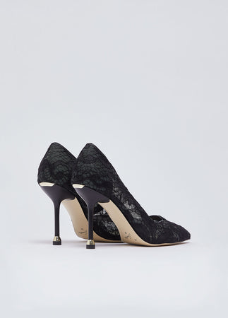 Liu Jo décolleté My Demi 04 in pizzo black SXX009TX300