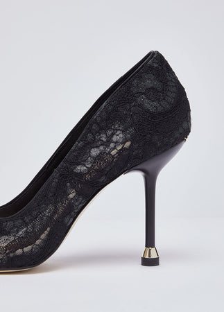 Liu Jo décolleté My Demi 04 in pizzo black SXX009TX300