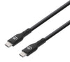 Cavo USB-C&trade Maschio/Maschio USB 2.0 1m Nero