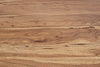 Tavolo Egon rettangolare, con gambe in acciaio, piano in legno di acacia, stile moderno