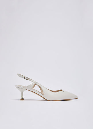 Liu Jo slingback My Deva 14 in nappa milk SXX015P0062