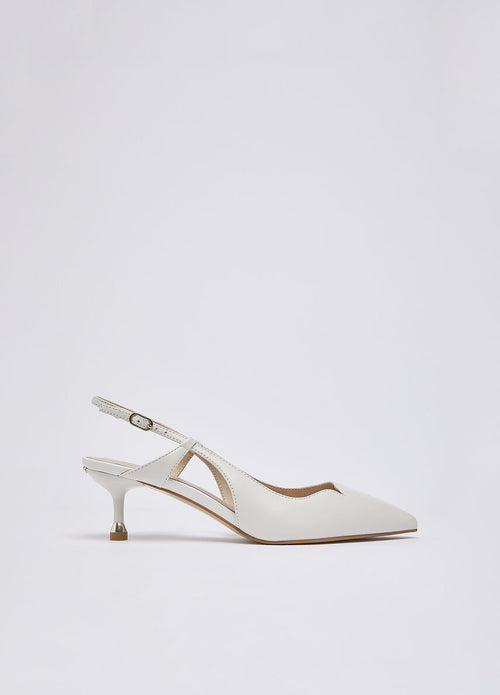 Liu Jo slingback My Deva 14 in nappa milk SXX015P0062