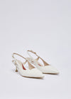 Liu Jo slingback My Deva 14 in nappa milk SXX015P0062