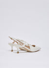 Liu Jo slingback My Deva 14 in nappa milk SXX015P0062