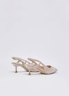 Liu Jo slingback My Deva 14 in suede blush SXX015P0021