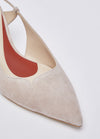 Liu Jo slingback My Deva 14 in suede blush SXX015P0021