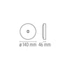 Flos Mini Button parete