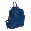 Zaino Piano - Zaino Blu In Vera Pelle