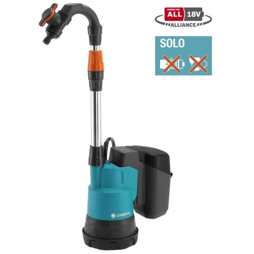 GARDENA Pompa per collettore acqua piovana 2000/2 18V P4A senza batteria