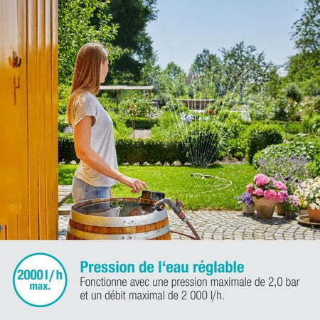 GARDENA Pompa per collettore acqua piovana 2000/2 18V P4A senza batteria