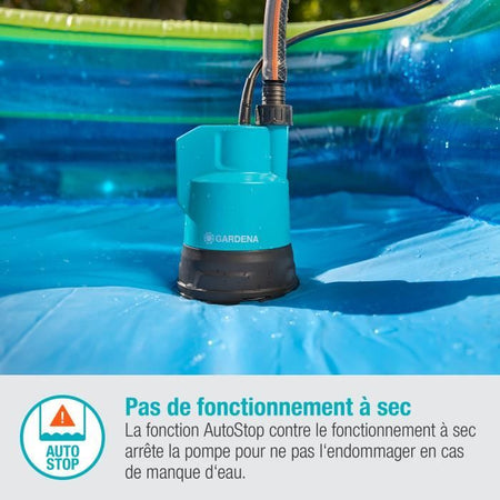 GARDENA Pompa per collettore acqua piovana 2000/2 18V P4A senza batteria
