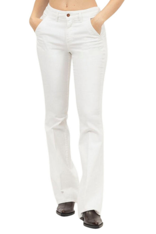 Atelier Cigala's Pantaloni Bianco da donna