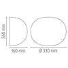 Flos Glo-Ball Wall