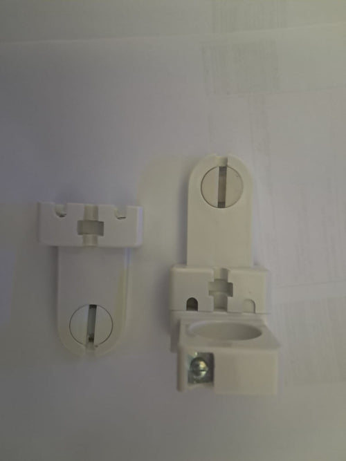 Portalampada per fluorescenti lineari + Porta starter T8/T10/T12