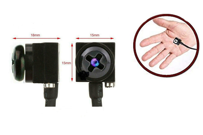 Telecamera HD Colori Mini Camera a forma di Vite Videosorveglianza SPIA Microfono 202D