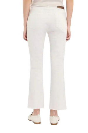 Fay Pantaloni Bianco da donna