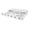 Digitus Scatola di giunzione LWL, attrezzata, LC, OS2 (FIBER OPTIC SPLICE BOX LC OS2 - 1U 6XLC-DX CAS. PIGTAILS COUPLER)