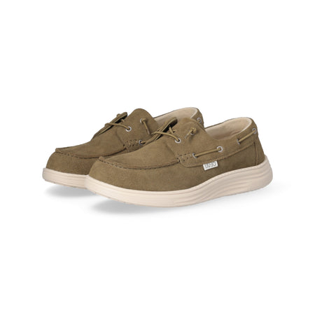 Liu Jo mocassini uomo Riva 01 in suede sage verde 7B5007PX002